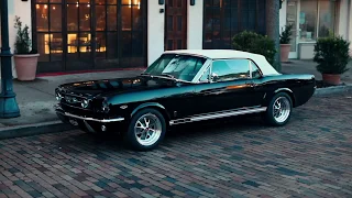 Production Car Review - Raven Black 1966 Revology Mustang GT Convertible