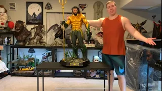 Queen Studios Aquaman 1/2 Statue Unboxing/Review