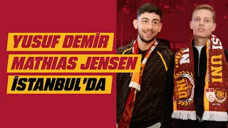 🔴 Transfer görüşmelerine başladığımız Yusuf Demir ve Mathias Jensen, İstanbul'da!