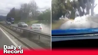 Terrifying driving moments caught on camera in Edinburgh and beyond