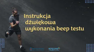 Protokół dźwiękowy Beep Test wraz w wyświetlaniem etapów #Sportowetalenty