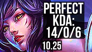 AHRI vs LUX (MID) | 14/0/6, Legendary, 1.5M mastery, 900+ games | EUW Diamond | v10.25