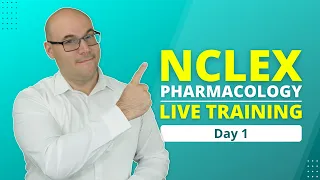 How to PASS the NCLEX Step by Step [Pharmacology 7-Day Training ] Day 1