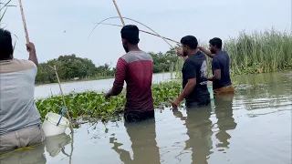 Sri Lankan 🇱🇰best hook fishing in lake