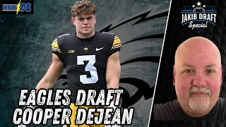 Eagles TRADE UP & Draft Cooper Dejean! JAKIB Draft Special with John McMullen & Zander Krause