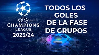 TODOS LOS GOLES DE LA FASE DE GRUPOS #CHAMPIONSLEAGUE 2023/24