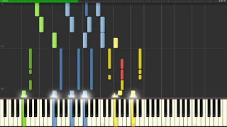 Alestorm - Surf Squid Warfare PIANO SYNTHESIA Band Score Rhythm Guitar Solo Bass Drum