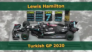 Lewis Hamilton - Mercedes W11 - Winner Turkish GP 2020 - Spark F1 1:43 model car review