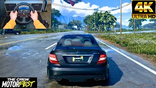 Mercedes C63 AMG | The Crew Motorfest | Logitech G923 Steering Wheel Gameplay