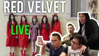 RED VELVET LIVE (LOOK + PEEK-A-BOO Reactions)