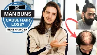 ✅ Do Man Buns Cause Hair Loss? - Men's Hair Q&A