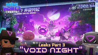 Leaks - Void Night Part 3 : New Update Mini World Creata [English Sub]