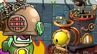 STEAM AGES PART 2 WAS INSANE - Plants vs Zombies 2 Reflourished