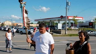 Canada First Nation Sacred Water Walk 2015 USA