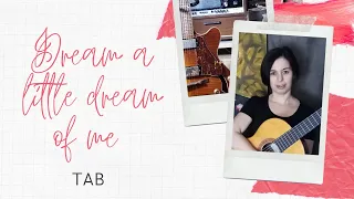 Dream a Little Dream of Me - Natalia Kiselyova (solo jazz guitar)