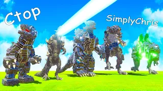 We Battled Every Godzilla to Find the Best Godzilla Animal Revolt Battle Simulator Multiplayer!