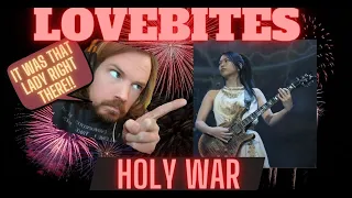 LOVEBITES - Holy War [First Time REACTION Double Feature! Studio + Live Zepp DiverCity Tokyo 2020]