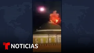Video muestra un presunto ataque de Ucrania contra Rusia | Noticias Telemundo