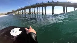 Bodyboarding POV HB Pier Northside | December 8 | 2015