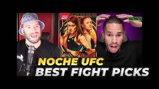 NOCHE UFC: GRASSO VS SHEVCHENKO 2 | BEST FIGHT PICKS | HALF THE BATTLE