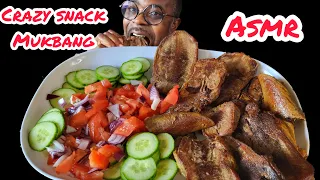 World's Craziest Snack Mukbang: Beef Tongue ASMR Eating Show