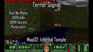 Doom II: Terror Signal - Map02: Infernal Temple (HMP-MAX)