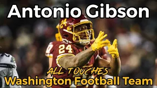 Antonio Gibson ALL TOUCHES | Week 12 vs Seattle Seahawks 2021-22 | Washington Football Team