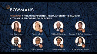 Webinar: African Economic Regulation in the wake of COVID-19: responding to the Crisis