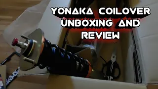 Yonaka Coilovers Unboxing And Review