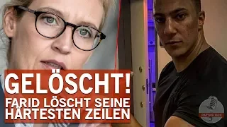 Wegen Alice Weidel - Farid Bang löscht seinen wohl härtesten Diss!