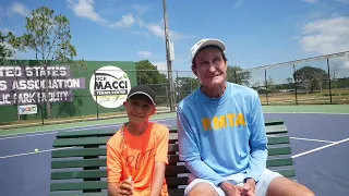 Interview with 8-year-old prodigy Vlada Hranchar and coach Rick Macci