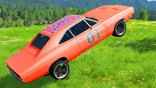 General Lee Jumps - BeamNG DRIVE