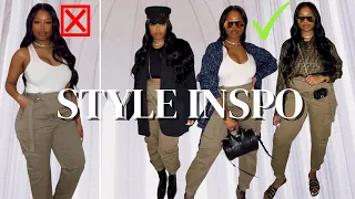 STYLE INSPO: Cargo Pants Styled 4 Ways | GeranikaMycia