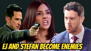 EJ - Stefan, from good brother to enemy due to shock reason. Days of our lives Spoilers 10/2022