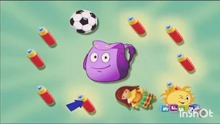 Dora asked bag bag to give batteries for robot | fun creatives