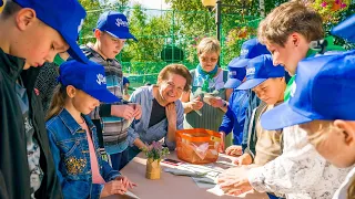 Дети из Макеевки поделились с Натальей Комаровой впечатлениями о Югре