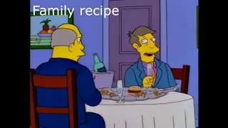 Steamed Hams but it's only nouns