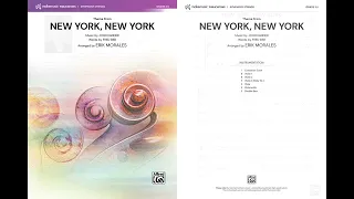 Theme from New York, New York, arr. Erik Morales – Score & Sound