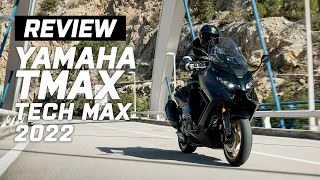 Yamaha TMAX Tech Max Review 2022 - Test Ride and First Impressions