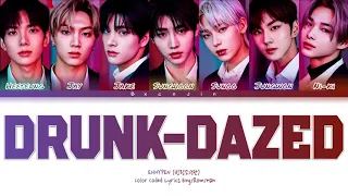 ENHYPEN Drunk-Dazed Lyrics (엔하이픈 Drunk-Dazed 가사) (Color Coded Lyrics Eng/Rom/Han/가사)