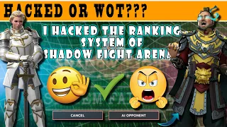 How to hack the ranking system of Shadow fight arena....  |  Shadow Fight Arena  |  sfa  |  god