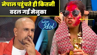 OMG ! अपने देश पहुंचते ही Menuka Poudel के बदले रंग | Indian Idol Season 14 | 2023