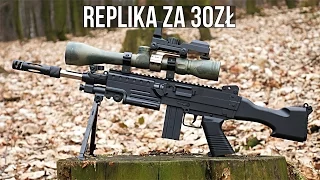 REPLIKA ZA 30ZŁ?! ASG Maniak #71 M240 Z ODPUSTU - Test / Recenzja / Pokaz