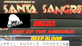 Severin Films April UHD/Blu-ray Bundle Unboxing!