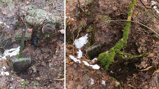 Злые люди хотели украсть содержимое этого старинного склепа