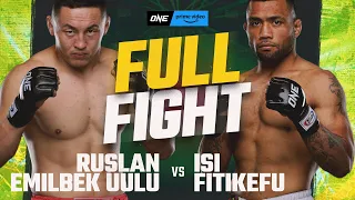 Ruslan Emilbek Uulu vs. Isi Fitikefu | ONE Championship Full Fight