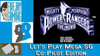 Co-Pilot: Mighty Morphin' Power Rangers The Movie for Sega Genesis on Analogue Mega SG