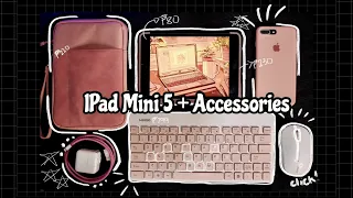 IPAD MINI 5 UNBOXING 2021 + AFFORDABLE ACCESSORIES FROM SHOPEE | PH ✨  (ASMR)