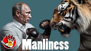 Top 5 Putin's Guide To Manliness | ALPHA MALE Vladimir Putin!