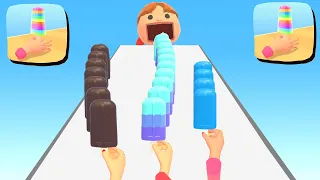 Popsicle Stack - All Levels Gameplay Android,ios game Mobile Game Part 10 (Levels 51)